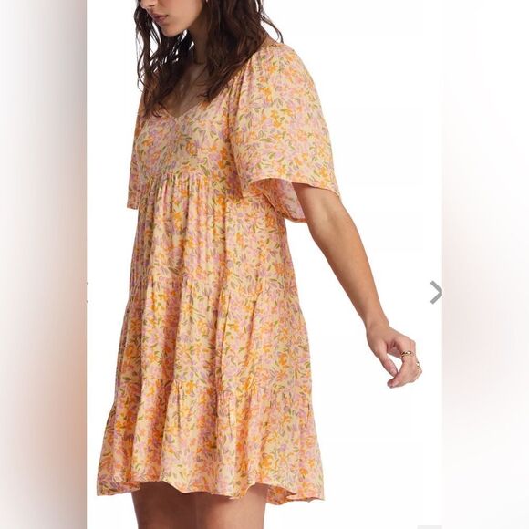 NWT Billabong Women's Take a Chance Dress - Picture 2 of 6